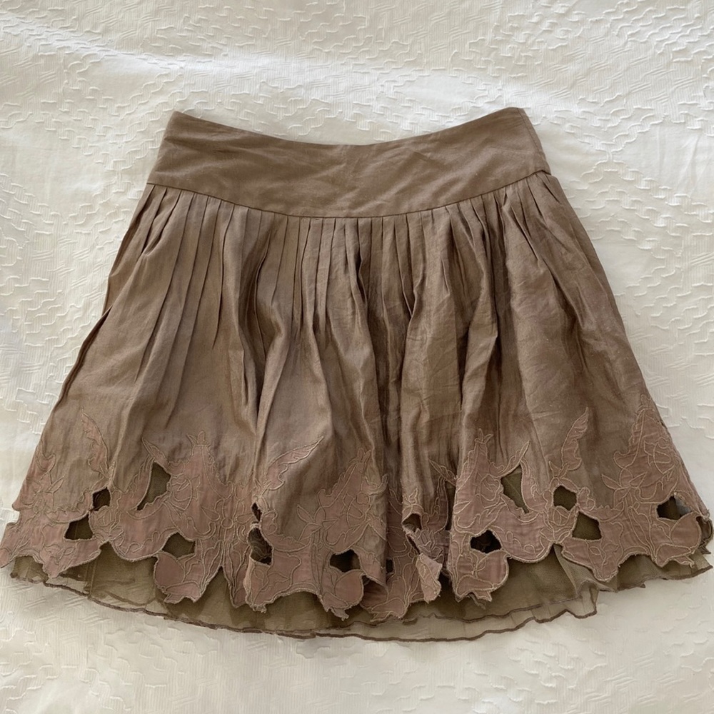 Love Culture Beige Skirt